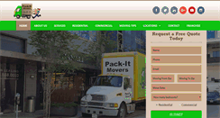 Desktop Screenshot of packitmovers.com
